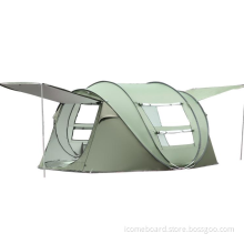 Portable outdoor tent camping rainproof boat tent 3 to 4 people automatic fishing pop-up privacy tent